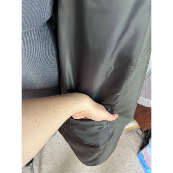 Blazer 5 button vintage 1980s gray Italian made - Picture 11 of 11